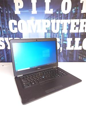 #ad Dell Latitude E7450 14quot; 256GB SSD Intel Core i5 5300U 2.30GHz 8GB Laptop Black $159.00
