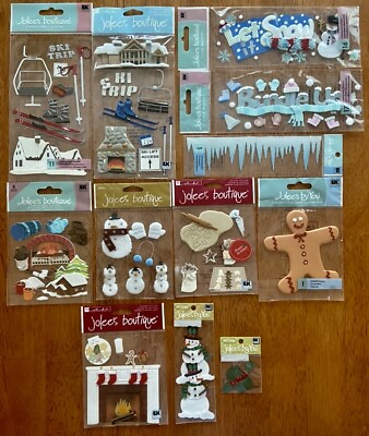 #ad *REDUCED Prices Jolee#x27;s Boutique WINTER SNOW RARE YOU CHOOSE Ships Free $11.00