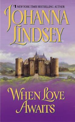#ad When Love Awaits; Avon Historical Romance 9780380897391 paperback Lindsey $4.31