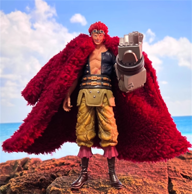 #ad 1 12 Cloak Clothing Accessories for 6quot; One Piece Eustass Action Figure Toy $19.93