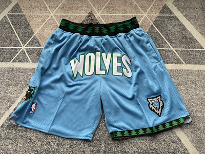 #ad Minnesota Timberwolves men#x27;s blue pants pocket shorts $36.78