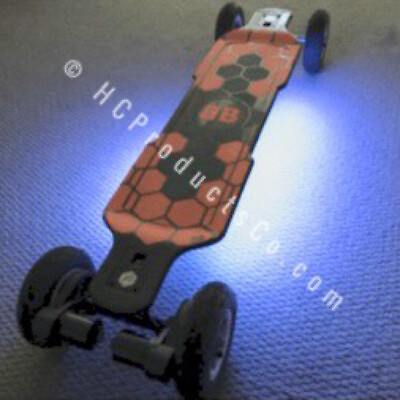 #ad Bluetooth Controlled Double Strip Light Kit For Skateboards 16 Million Colors $48.99