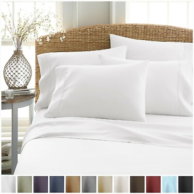 #ad 6PC Premium Sheet Set by Kaycie Gray So Soft Collection With 2 FREE PILLOW CASES $27.53