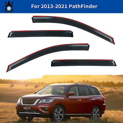 #ad Outside mount Window Visor Deflector Rain Guard for 2013 2018 Nissan Pathfinder $39.99