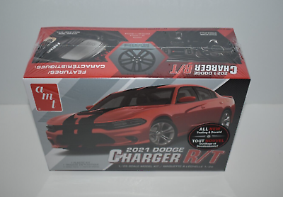 #ad AMT 2021 Dodge Charger R T 1:25 Scale Plastic Model Kit $32.95