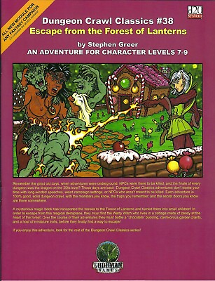 #ad Escape from the Forest of Lanterns D20 Dungeons amp; Dragons adventure module Damp;D $14.99