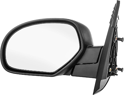 #ad Left Driver Side Textured Non Heated Manual Folding Manual Operating Mirror for $70.99