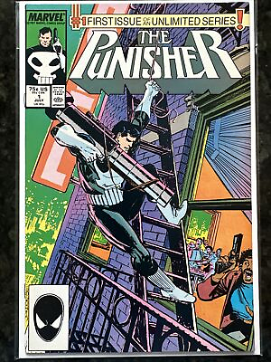 #ad The Punisher #1 Limited Series 1987 Key Marvel Comic Book 1st Ongoing Punisher $39.99