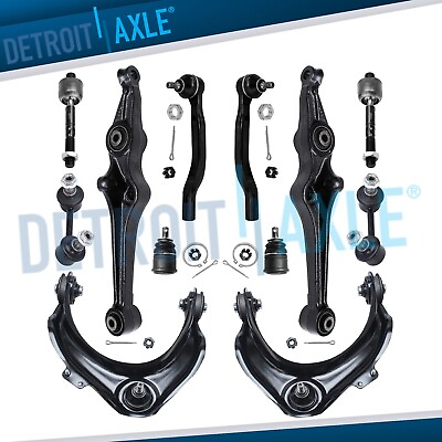 #ad 2.3L 12pc Control Arms Ball Joint Tie Rods for 1998 1999 2000 2002 Honda Accord $132.23