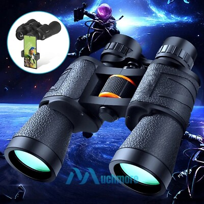 #ad 20X50 High Power Binoculars Auto Focus Day Night Vision Waterproof Phone Clips $46.63