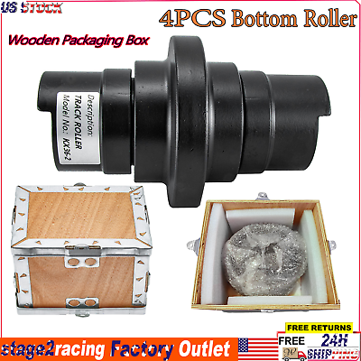 #ad 4PCS Bottom Roller for KUBOTA KX36 2 KX41 2 Mini Excavator Undercarriage $529.00