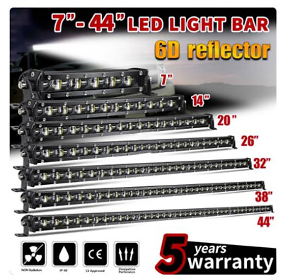 #ad #ad LED Light Bar 12D 7inch 14inch 20inch Off Road Led Bar for Lada Truck 4x4 SUV AT $83.69