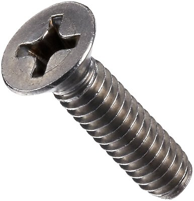 #ad #ad M4 x 12mm Stainless Steel Phillips Flat Head Machine Screws Countersunk DIN 965 $4.96