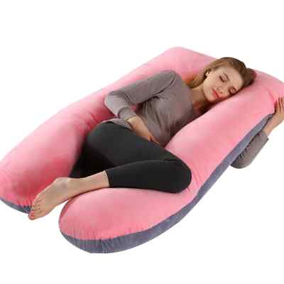#ad U Shape Maternity Pillow for Pregnant Women Decorative Pillows Sleeping Massage $68.31