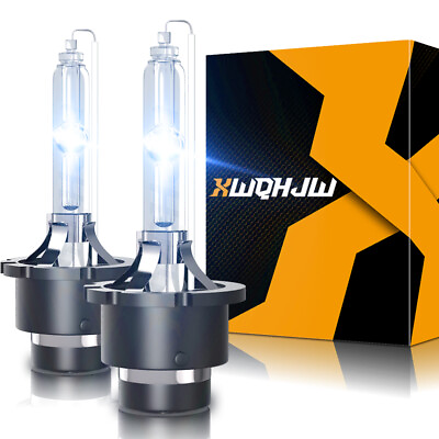 #ad 2X D2S 35W 6000K HID Xenon Replacement Low High Beam Headlight Lamp Bulbs White $18.89