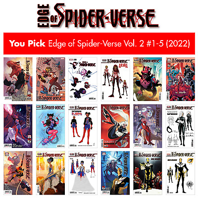 #ad U PICK Edge of Spider Verse Vol. 2 #1 5 2022 Amazing Spider Man NM 1 2 3 4 5 $5.99