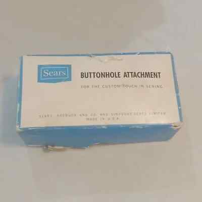 #ad SEARS Buttonhole Attachment Parts 4 Cams Vintage 6785 $21.84