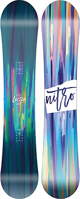 #ad Nitro Lectra Brush Women#x27;s Snowboard 142 cm All Mountain Directional New 2024 $244.97