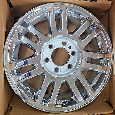 #ad 18 Inch Chrome Wheel Rim 2009 2013 F 150 Ford Light duty ALY03784U85 14 Spoke $183.75