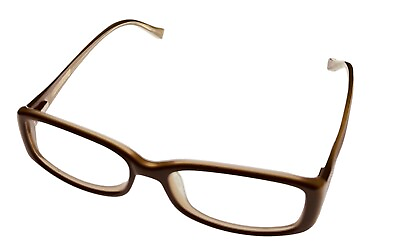 #ad Lucky Womens Ophthalmic Soft Rectangle Plastic Brown Frame Taylor 52mm $49.99