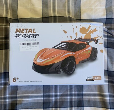 #ad Metal Remote Control Car Toy Full Function 24Ghz High Speed Orange $30.00