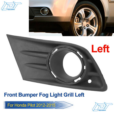 #ad Front Bumper Fog Light Lamp Cover Bezel Trim Left Side Fits Honda Pilot 2012 15 $19.99