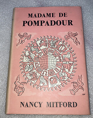 #ad 1955 Madame De Pompadour Nancy Mitford Reprint Society HB DJ GBP 8.00