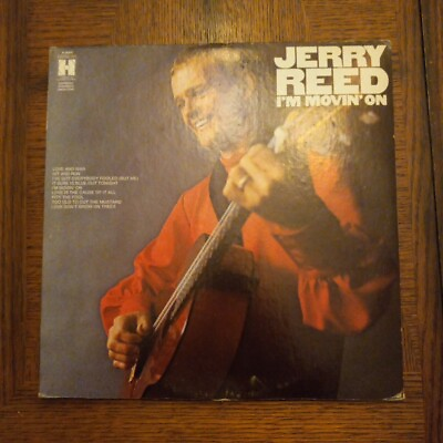 #ad Jerry Reed I#x27;m Movin#x27; On LP Harmony H 30547 in Great Shape VG $10.00