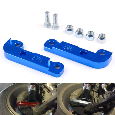 #ad Adapter Increasing Turn Angles For BMW E46 M3 Tuning Drift Power 25% 30% Blue $35.50