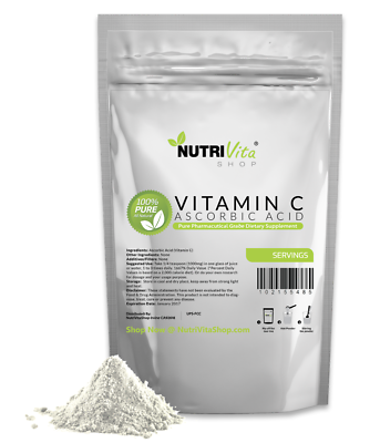 #ad 2X 250g 1.1 lb 500g NEW 100% L Ascorbic Acid Vitamin C Powder NonGMO USP $25.06