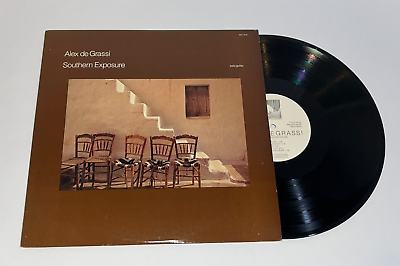 #ad Alex de Grassi Southern Exposure Vinyl LP 1984 New Age Acoustic Jazz Guitar $10.00