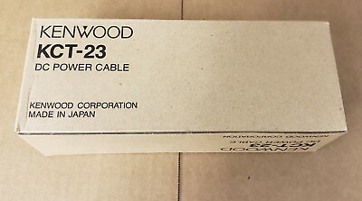 #ad Kenwood KCT 23M KCT 23 DC Power Cable 50W For NX 700 NX 800 TK8180 Radios more $25.00
