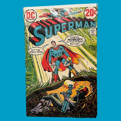 #ad Superman 257 DC 1972 Bronze Age $2.25