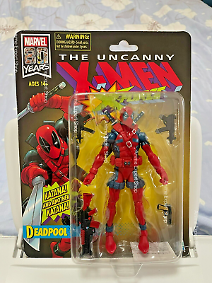 #ad Deadpool Action Figure Marvel Legends Retro Spider man Series 6 inch New 2023 $25.99