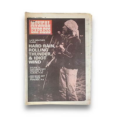#ad NME September 25 1976 Bob Dylan The Band Todd Rundgren GBP 8.99