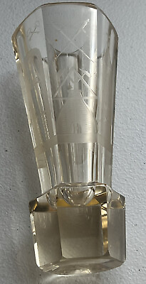 #ad Glass Cup Cup Masonic Freemason Cross Church about 1900 $299.99