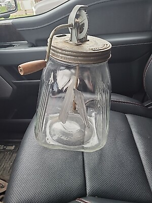 #ad Butter Churn Rare To Find $300.00