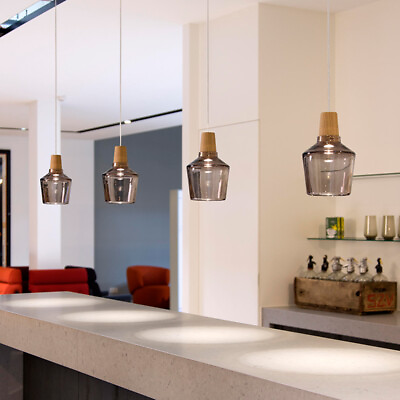 #ad Glass Pendant Lights Bedroom Ceiling Light Lamp Home Kitchen Chandelier Lighting $49.11
