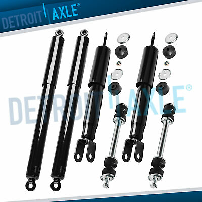 #ad #ad 4WD Front amp; Rear Shock Absorbers Sway Bars for Chevy GMC Silverado Sierra 1500 $87.58