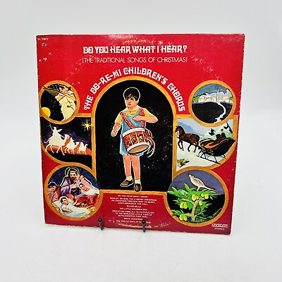 #ad Do Re Mi Childrens Chorus Do You Hear What I Hear Christmas Vinyl Record 33 LP $6.95
