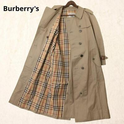 #ad Burberry White Tag Vintage Trench Coat Long Length Beige Ladies Women#x27;s $208.00