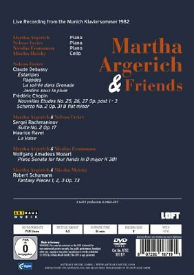 #ad Martha Argerich Friends Feat Music Of Wolfgang Amadeus Mozart Frederic Chopin AU $50.86