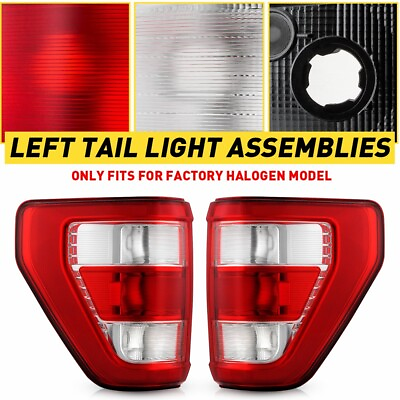 #ad Left amp; Right Side Rear Fit 2021 23 Ford F150 Lamp Tail Light F150 XL Series 2Set $246.99