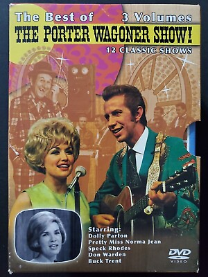 #ad The Best of The Porter Wagoner Show Vol 3 DVD Young Dolly Parton VERY RARE $69.99
