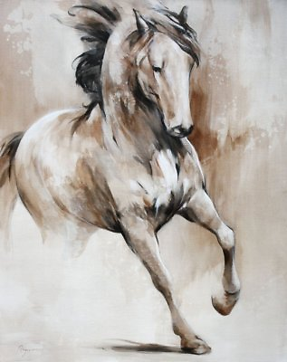 #ad Simplicity Cyril Réguerre Art Print or Art Canvas Horse Western Wildlife Country $13.95