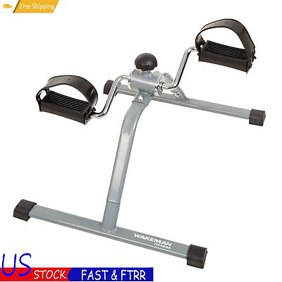 #ad NEW Portable Fitness Pedal Stationary Under Desk Indoor Exercise Machine Bike US $21.04