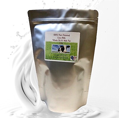Whole Fat Dry Powdered Milk*USA Made*Mylar Bag*Emergency Food Supply Up to 20lbs $174.68