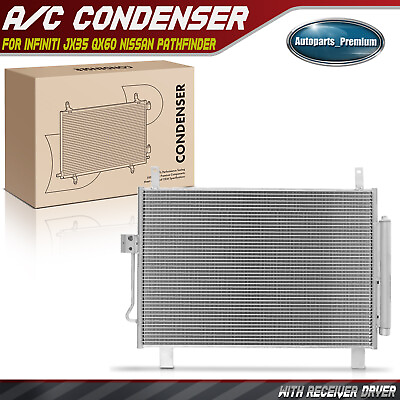 #ad A C Condenser with Receiver Drier for INFINITI JX35 QX60 Nissan Pathfinder 3.5L $78.99