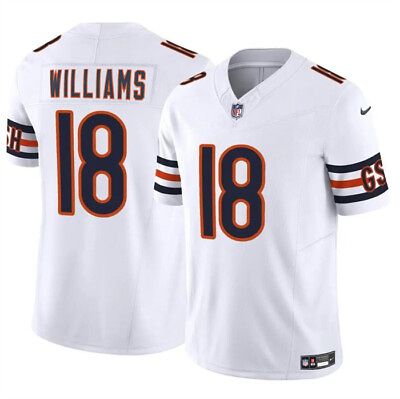 #ad Chicago Bears #18 Caleb Williams Men#x27;s 2024 Vapor Stitched Jersey $64.99
