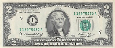 #ad 1976 $2 Federal Reserve Notes ULTRA RARE Minneapolis 20 Available UNC WOW $8.95